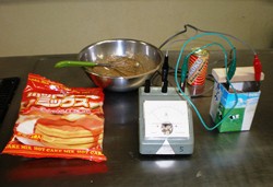 おもしろ科学教室「おいしい電気パンを作ろう」２