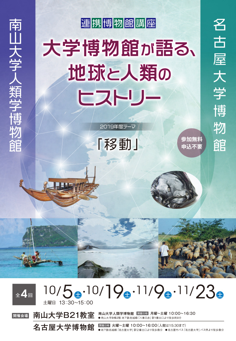 連携博物館講座「南極観測隊はどうやって南極に移動する？超大陸ゴンドワナの謎を追って20000km」