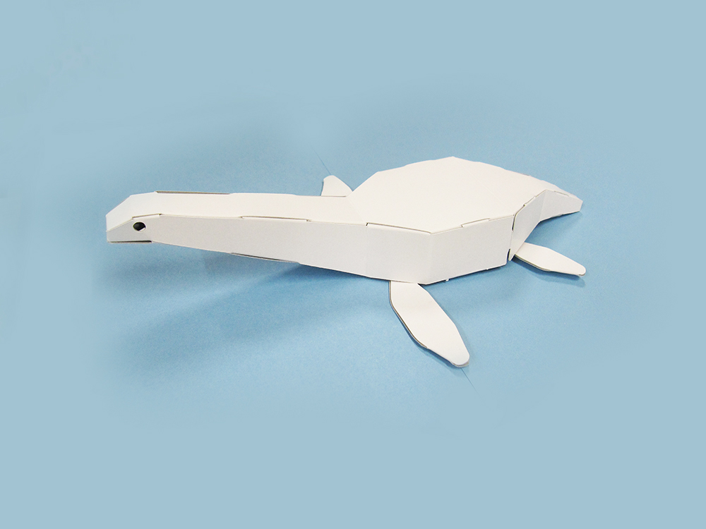 クラフト体験　首長ハコ竜！？