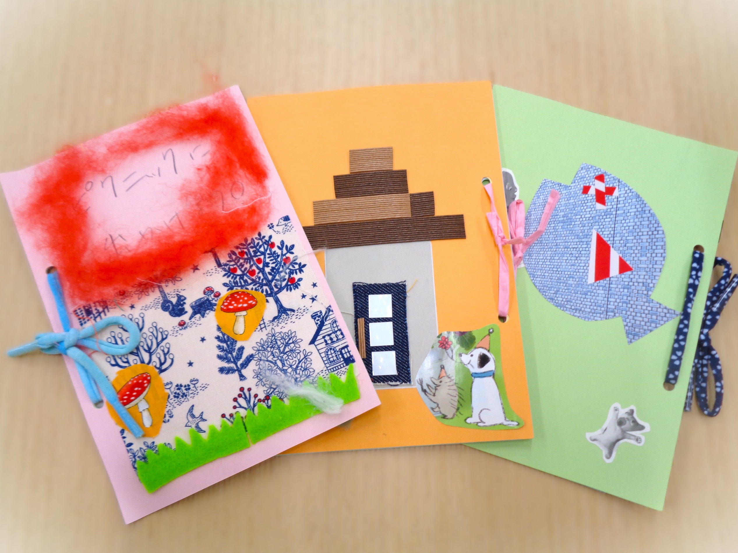 夏休みイベント「絵本をつくろう！」