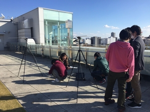 名古屋市科学館・中京大学連携講座　手作りアンテナで気象衛星写真をキャッチしよう！